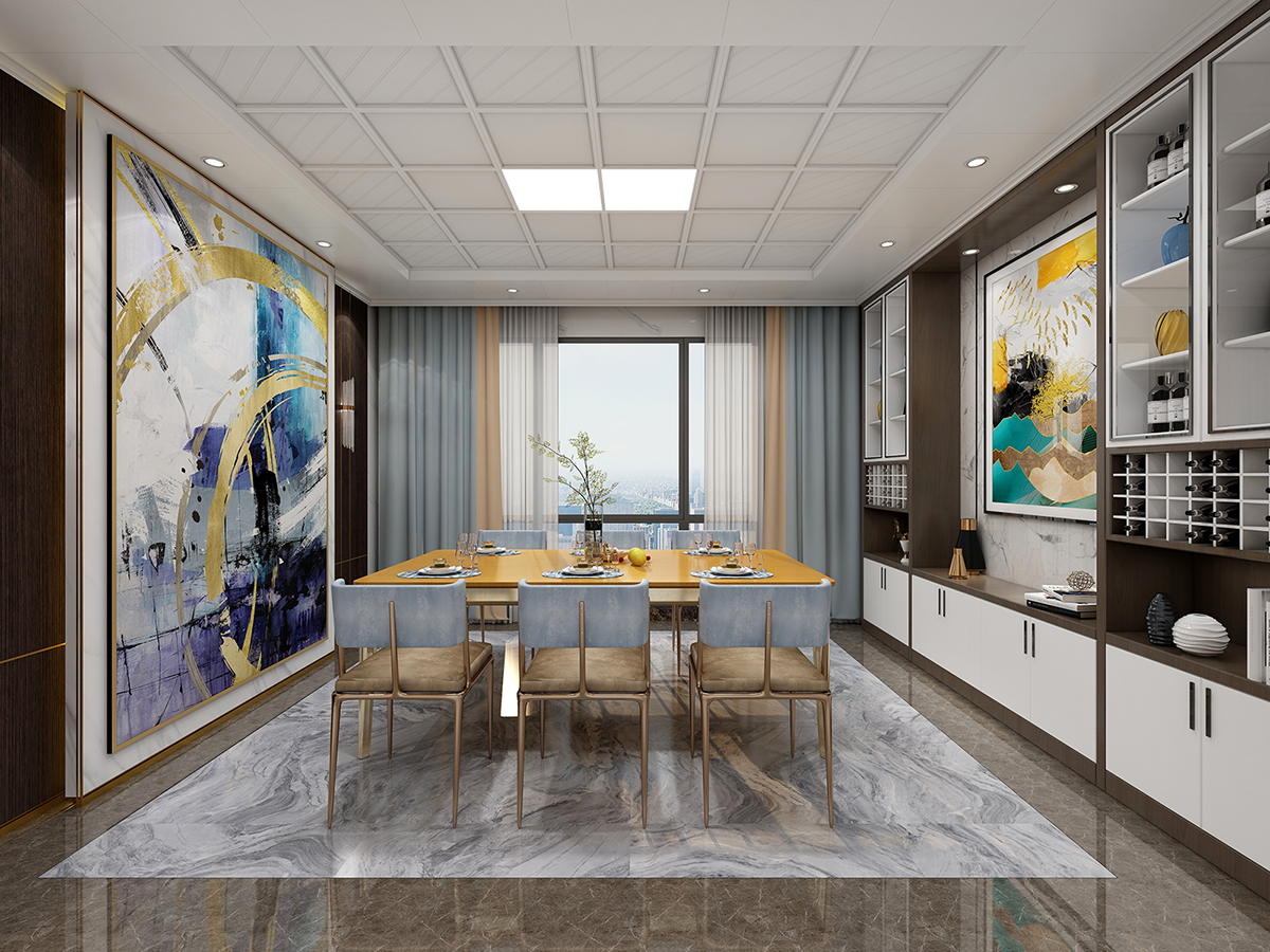 集成吊頂生·態(tài)系列木槿堂·演繹(方案2)效果圖