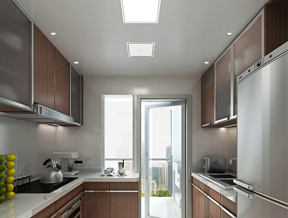 集成吊頂300系列（新渠道專(zhuān)供）納米純白-平面模效果圖